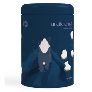 Tin canister Arctic Crush van LOOOM. fruitige ice tea losse thee