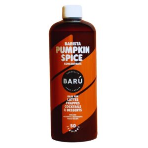 Barista Concentrate Pumpkin Spice Barú 750ml biologische pumpkin spice concentrate voor horeca