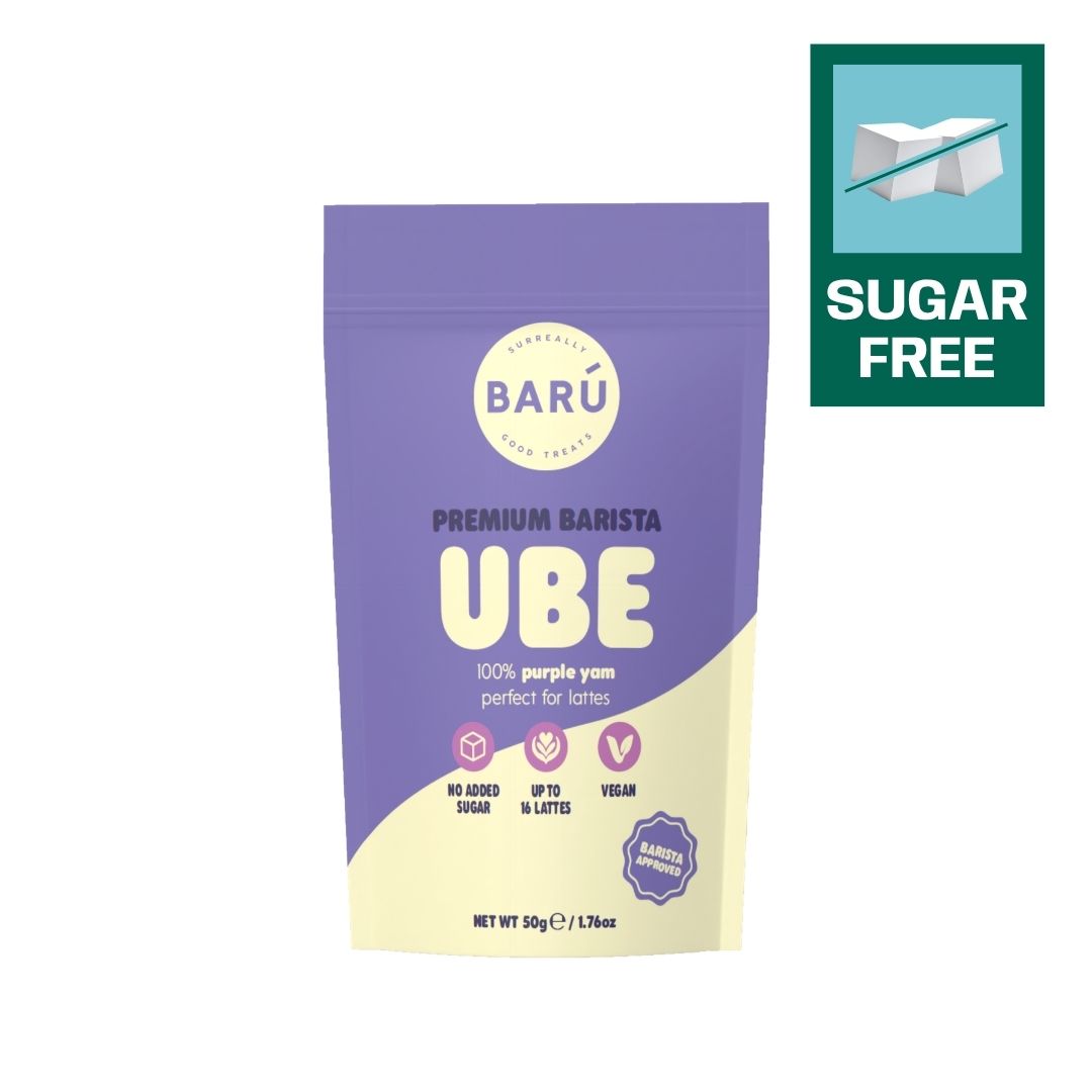Barista Ube 50g Premium Barista Ube 50g poeder voor paarse latte en desserts suikervrij