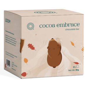 Cocoa Embrace - 12 zakjes doosje - zwarte thee met cacao