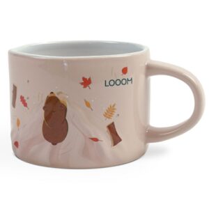 Cocoa Embrace mok LOOOM crème porseleinen mok 350ml