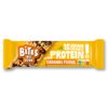 Bites We Love Crispy Protein reep Caramel Fudge met 15 gram plantaardige eiwitten en Nutri-Score A