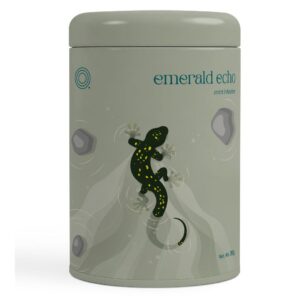 Tin Canister Emerald Echo - pepermunt infusie - losse thee