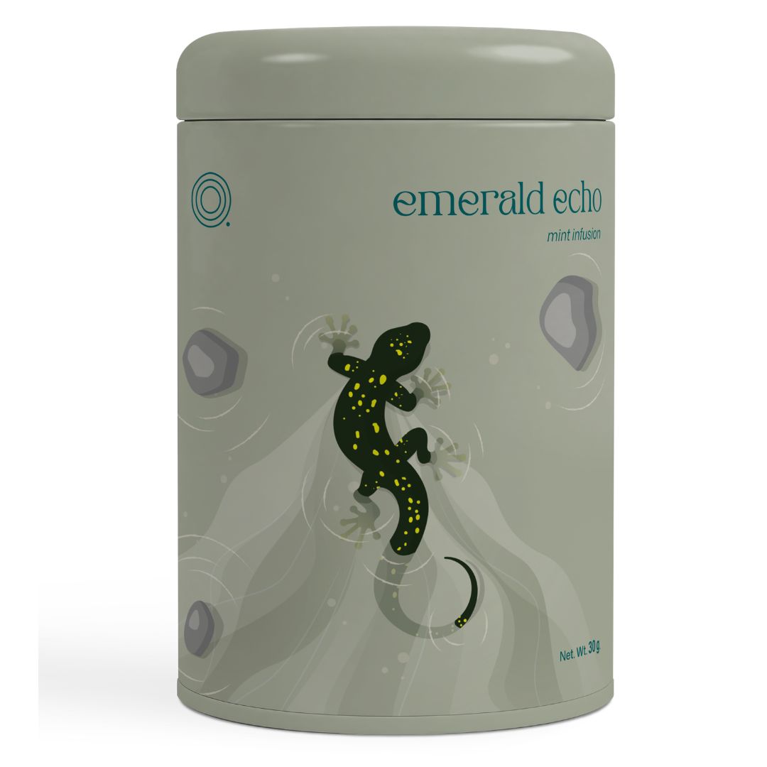 Emerald Echo - Tin Canister Tin Canister Emerald Echo - pepermunt infusie - losse thee