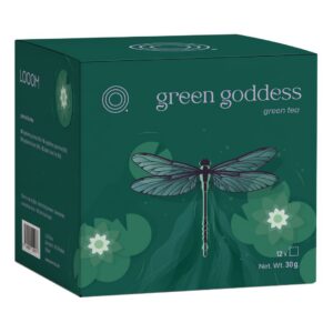 Green Goddess - Groene thee - 12 zakjes - Looom