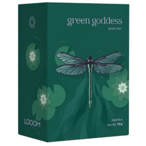 groene losse thee - Green Goddess van LOOOM
