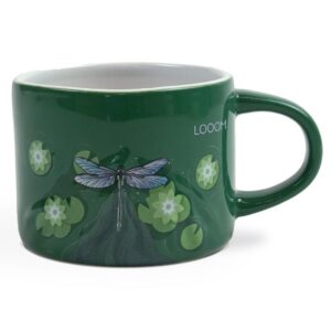 Green Goddess mok LOOOM groene porseleinen mok 350ml