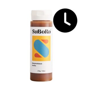 karamelsaus met vanille korting
