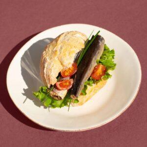 sandwich met geep in olijfolie