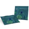 LOOOM Imperial Grace earl grey tea: twee zakjes van 2 g met een pauw op de verpakking