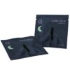 LOOOM Noble Black breakfast tea: twee zakjes van 2,5 g met een panter op de verpakking