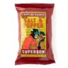 Superbon Salt & Pepper chips 125g – artisanale vegan chips met zeezout en zwarte peper