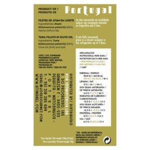 inhoudstafel en voedingswaarden tonijn in olijfolie van Ati Manel